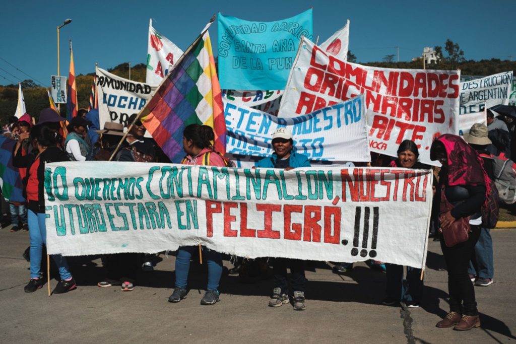 Indigenous people in Chile and across South America have been protesting against
exploitative mining practices as well as the over-exploitation of water. Fonte: NS Energy