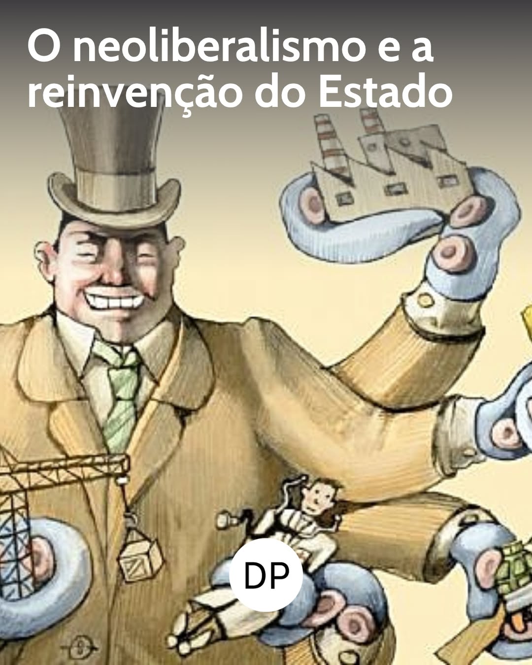 A hegemonia do pensamento de mercado – O neoliberalismo promete liberdade e eficiência ao mesmo tempo em que reconfigura o Estado para servir aos interesses do mercado. A globalização e as privatizações ampliam desigualdades e transformam direitos em mercadorias e o bem comum em lucro privado. Enquanto o discurso neoliberal advoga pela redução do Estado, ele depende de seu aparato para sustentar o sistema que o sustenta. Esta contradição é tratada por nossa colunista, Vitória S. Fernandes, em sua nova coluna para o DPolitik.

O texto já está disponível gratuitamente no link na nossa bio.