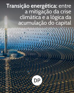 Apesar do avanço das renováveis, o mundo segue consumindo cada vez mais energia - tanto limpa, quanto fóssil - revelando que a transição energética global tem se mostrado uma adição contínua de novas fontes. Esse processo demonstra a persistência da lógica de acumulação do capital sobre a lógica da transformação ecológica das economias, sem rompimento com os padrões de produção e consumo que reproduzem a crise climática.

Texto já disponível no link na nossa bio.