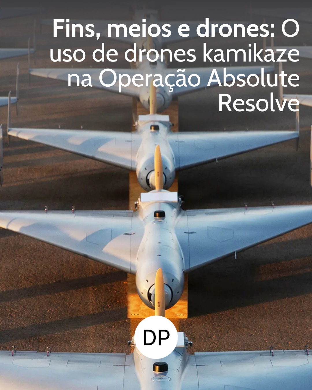 A Operação Absolute Resolve, que capturou Maduro e sua esposa, contou com a predominância do poder aéreo. Inicialmente, alguns equipamentos mais tradicionais receberam destaque: helicópteros, caças de 5ª geração, bombardeiros de longo alcance etc. Mas alguns videos civis trouxeram o debate para outros equipamentos: os drones, especificamente drones kamizaze. Em seu novo artigo, nossa colunista Cinthya Araújo discute o episódio e os impactos inicial do emprego desses drones pelos EUA.

Artigo já disponível gratuitamente no link na nossa bio!